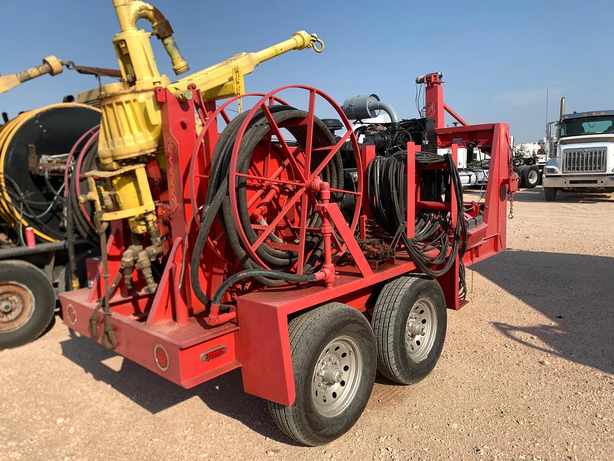 Used 2008 KING OIL TOOLS 85 TON T/A GOOSENECK TRAILER