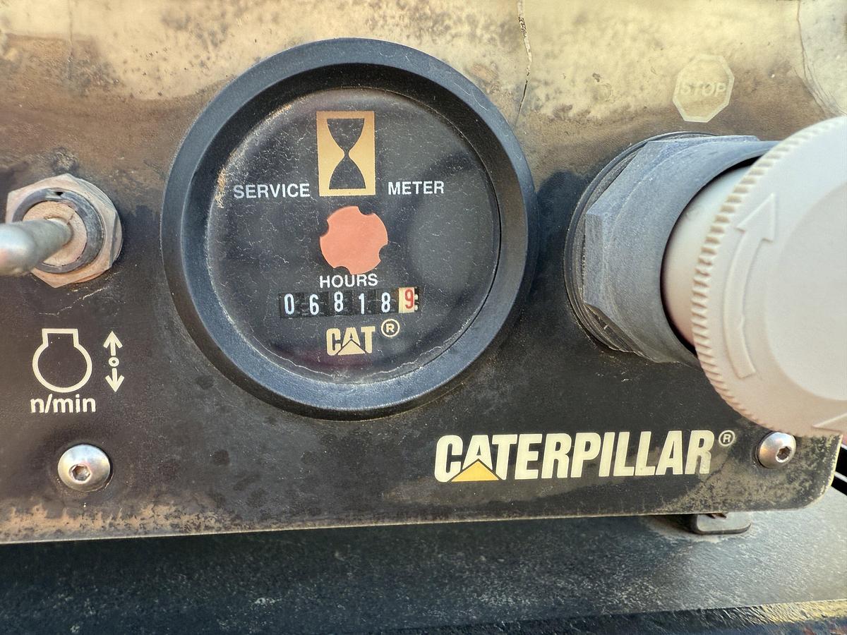 Used 2018 KERR T60 10K WP TRIPLEX WELL SERVICE PUMP P/B CATERPILLAR C18 630-HP, SKIDDED