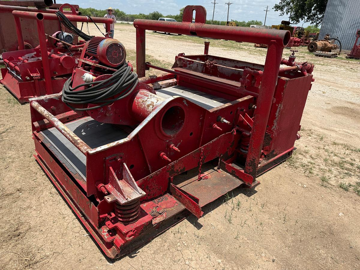 Used 8’L x 5’W SHALE SHAKER W/ 5-HP ELECTRIC MOTOR