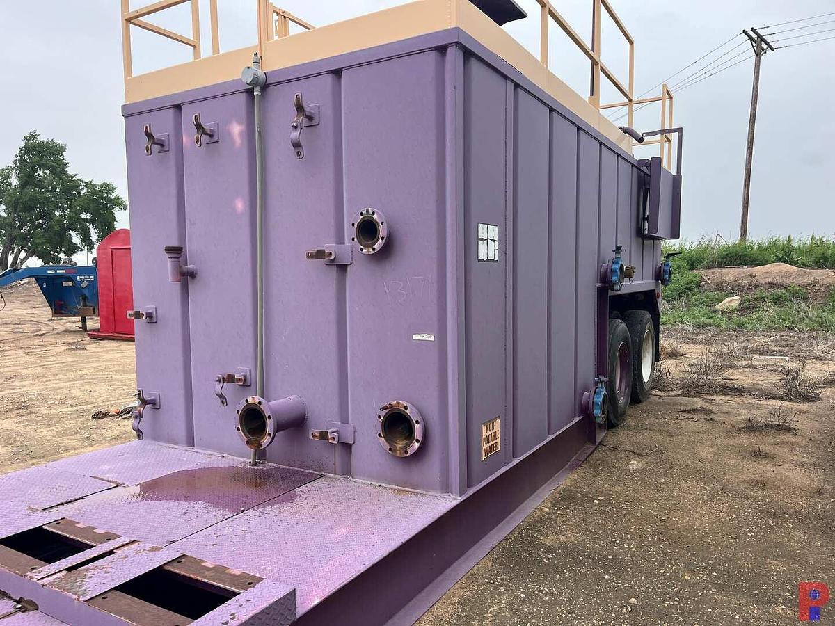 Used 2012 CW SERVICES TRAILER MTD. MUD SHAKER TANK