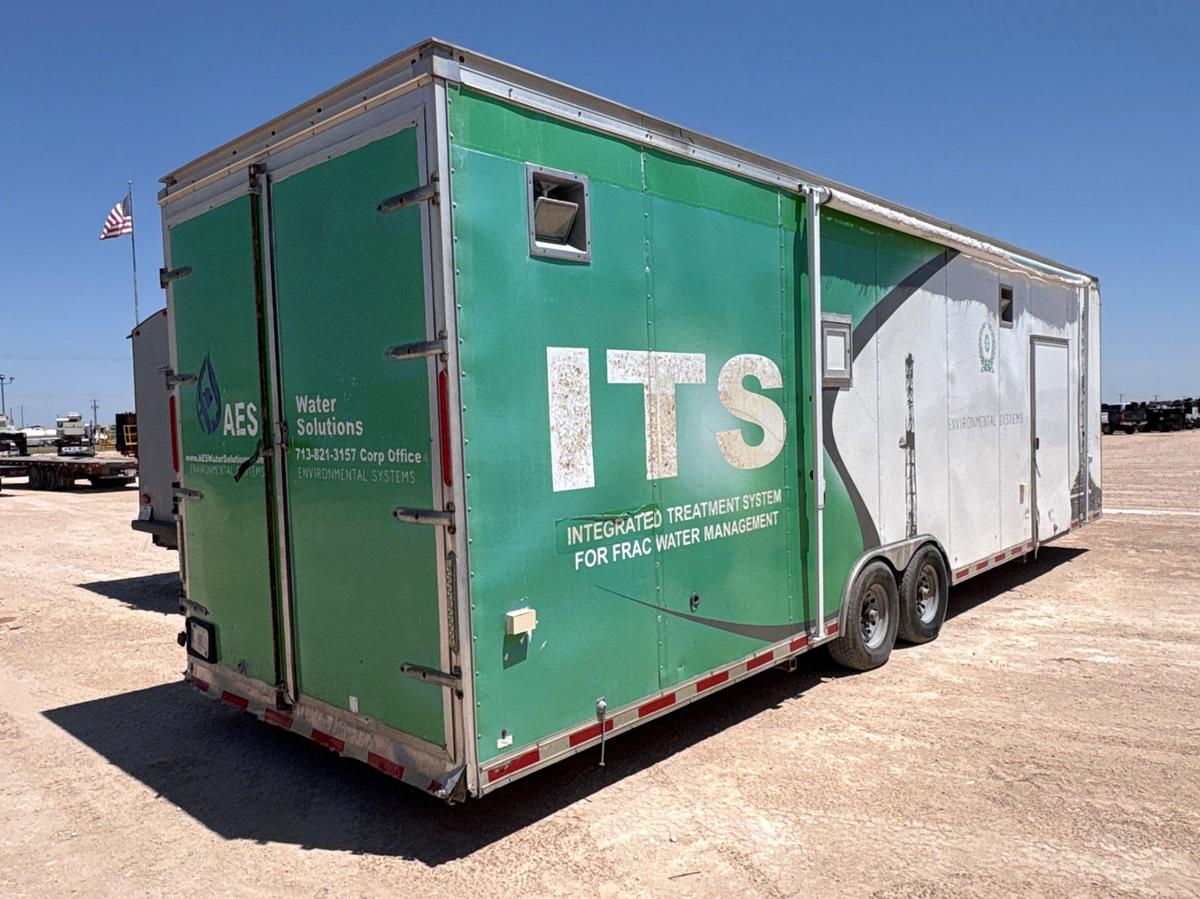 Used 2013 LOOK TRAILERS 32’ X 102” T/A BUMPER PULL WATER TREATMENT TRAILER
