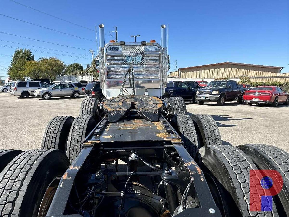 Used 2014 PETERBILT 388 TRI AXLE HEAVY HAUL DAY CAB TRUCK TRACTOR