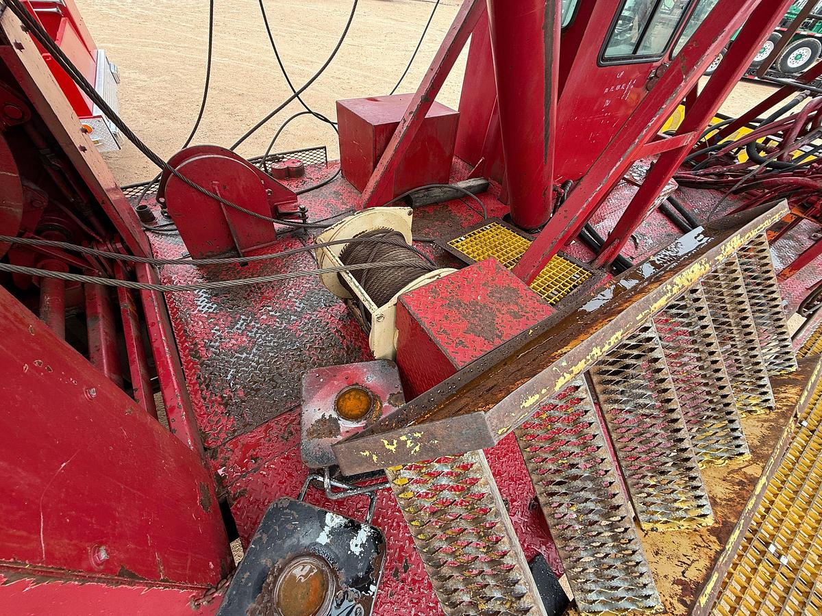 Used 1980 COOPER LTO-350 DD 96'-205K 4-AXLE DRIVE-IN WELL SERVICE WORKOVER RIG