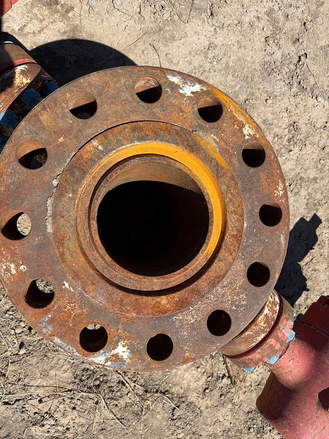 Used 7-1/16” 10M MUD CROSS W/ (4) 2-1/16” 10K WP GATE VALVES