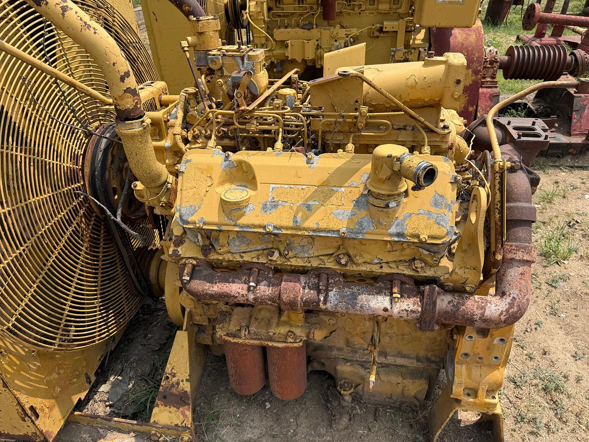 Used CATERPILLAR D3408 DIESEL ENGINE CORE W/ RADIATOR (INCOMPLETE)
