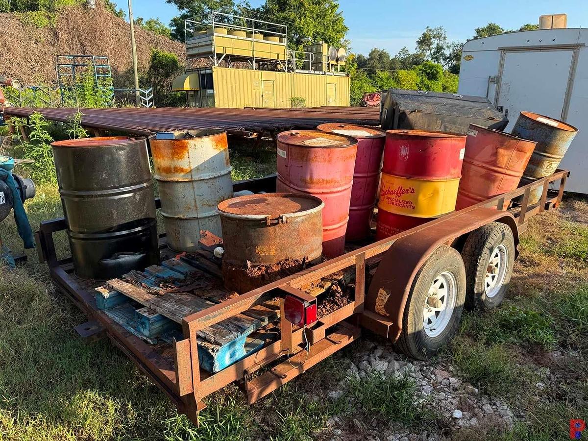 Used 16’ T/A BUMPER PULL UTILITY TRAILER