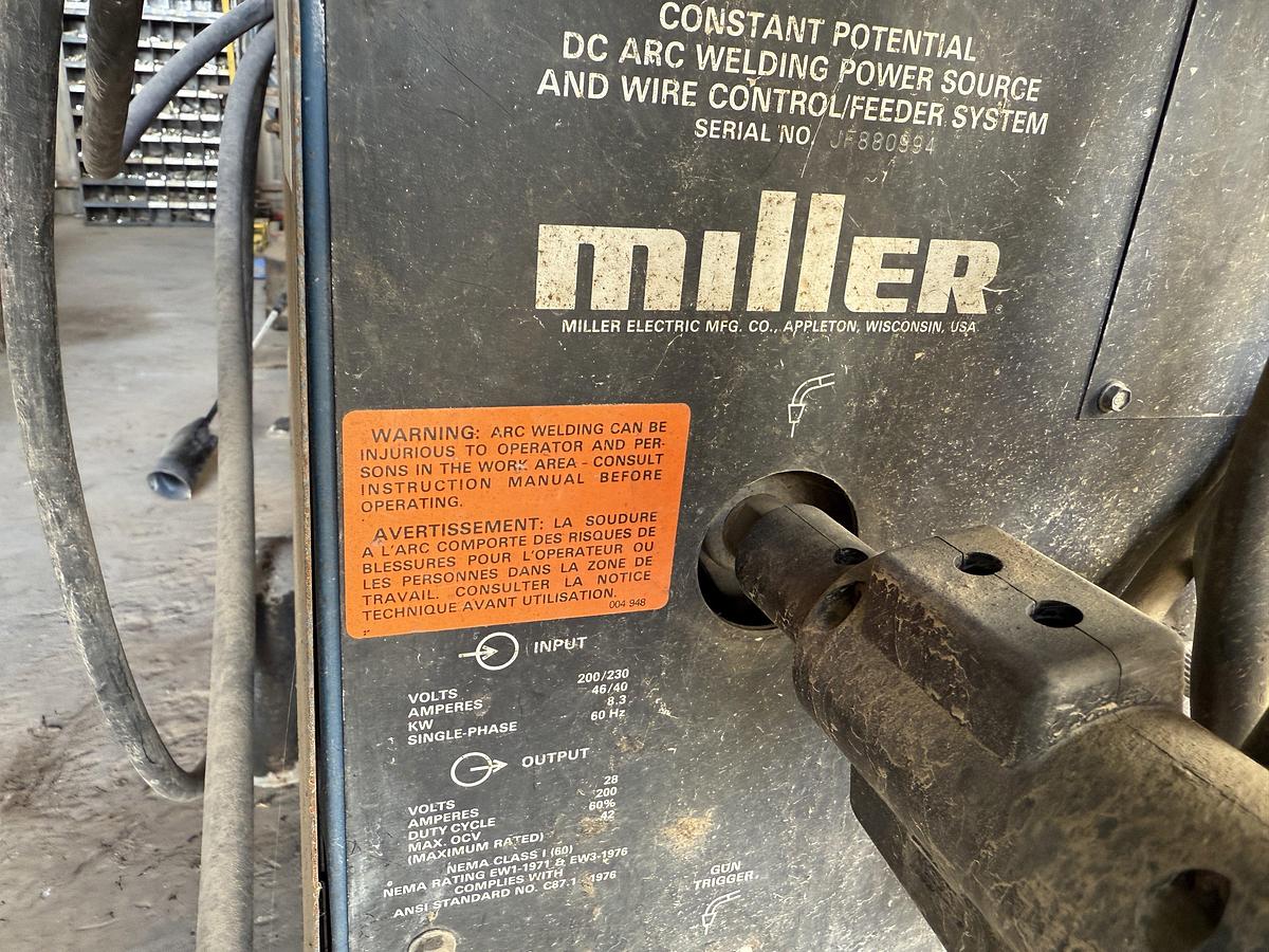 Used MILLERMATIC 200 3-IN-1 PORTABLE WELDER