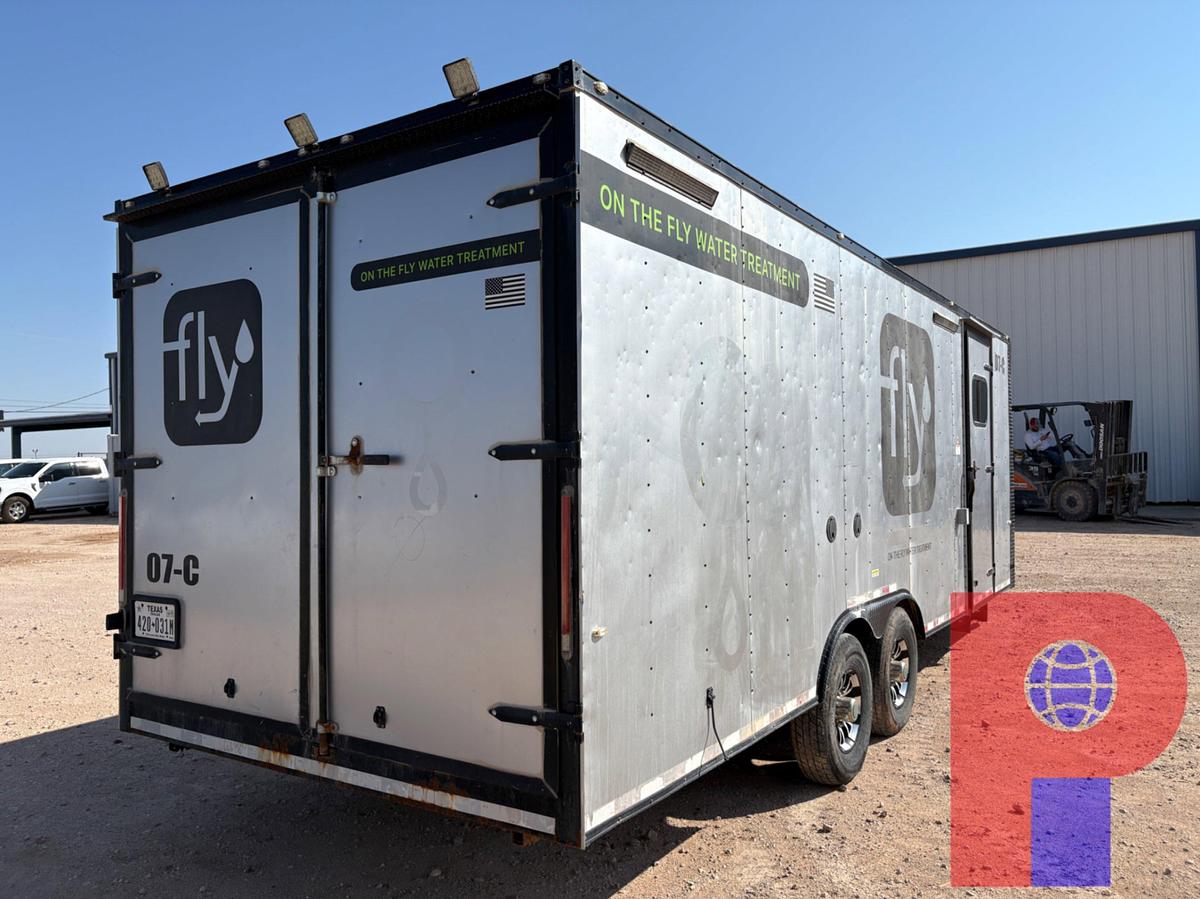 Used 2022 CARGO CRAFT 24’ X 101” T/A ON-THE-FLY WATER TREATMENT TRAILER