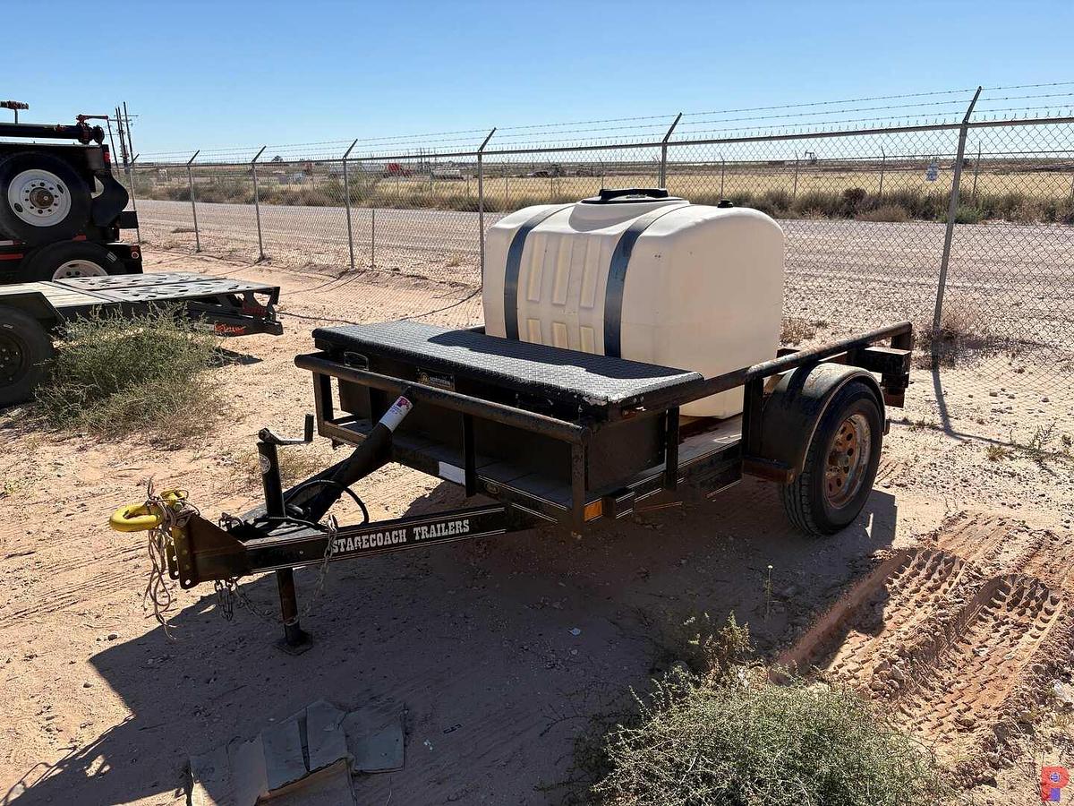 Used 2019 STAGECOACH TRAILERS 10’ X 5’ S/A BUMPER PULL PRESSURE WASH TRAILER