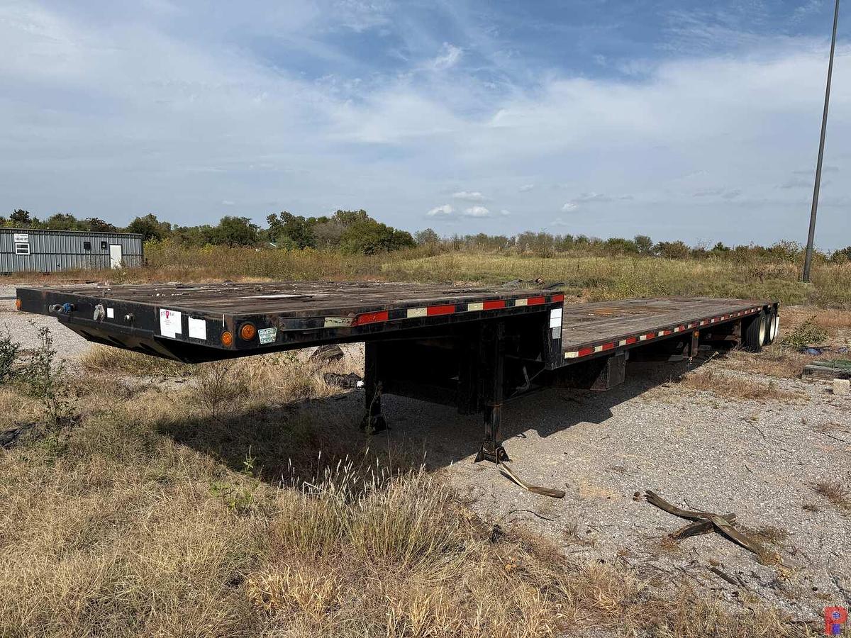 Used 2012 CLARK TRAILERS, INC. 48’ X 102” T/A STEP DECK TRAILER