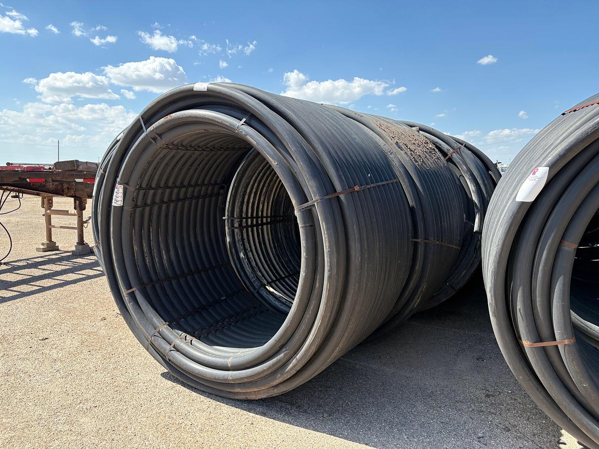 Used 1000’ ROLL OF USED 3” IPS POLY PIPE