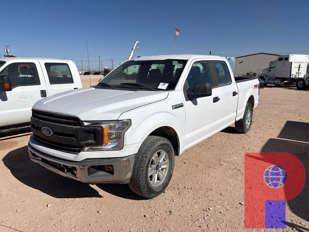 Used 2018 FORD F-150 CREW CAB PICKUP TRUCK, 4X4