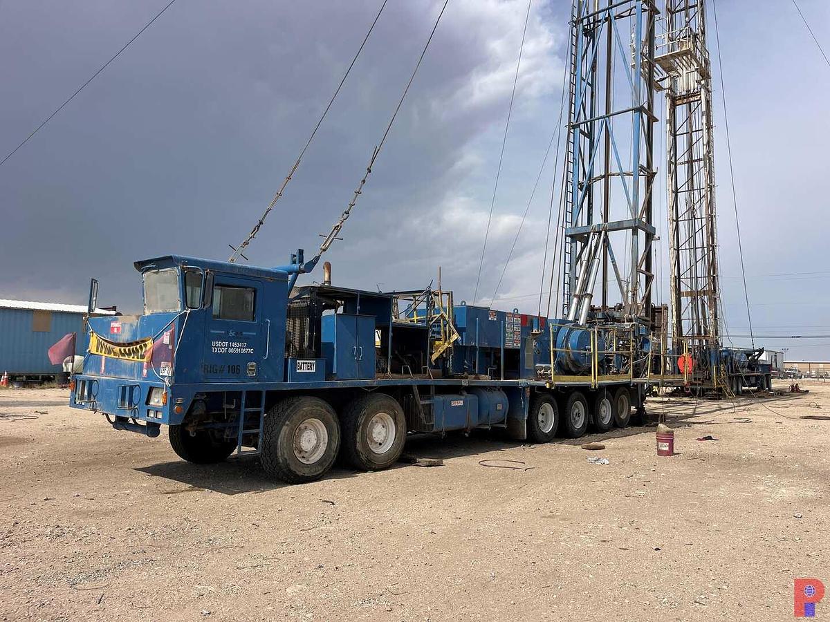 Used 2006 RG 550 6-AXLE WELL SERVICE WORKOVER RIG