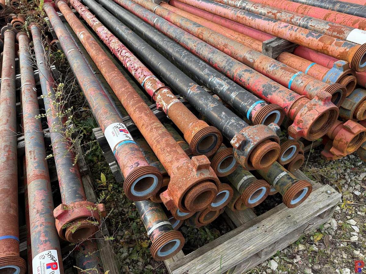 Used (25 X $) (25) 10’ JTS 3” FIG 1502 15K WP FLOW IRON