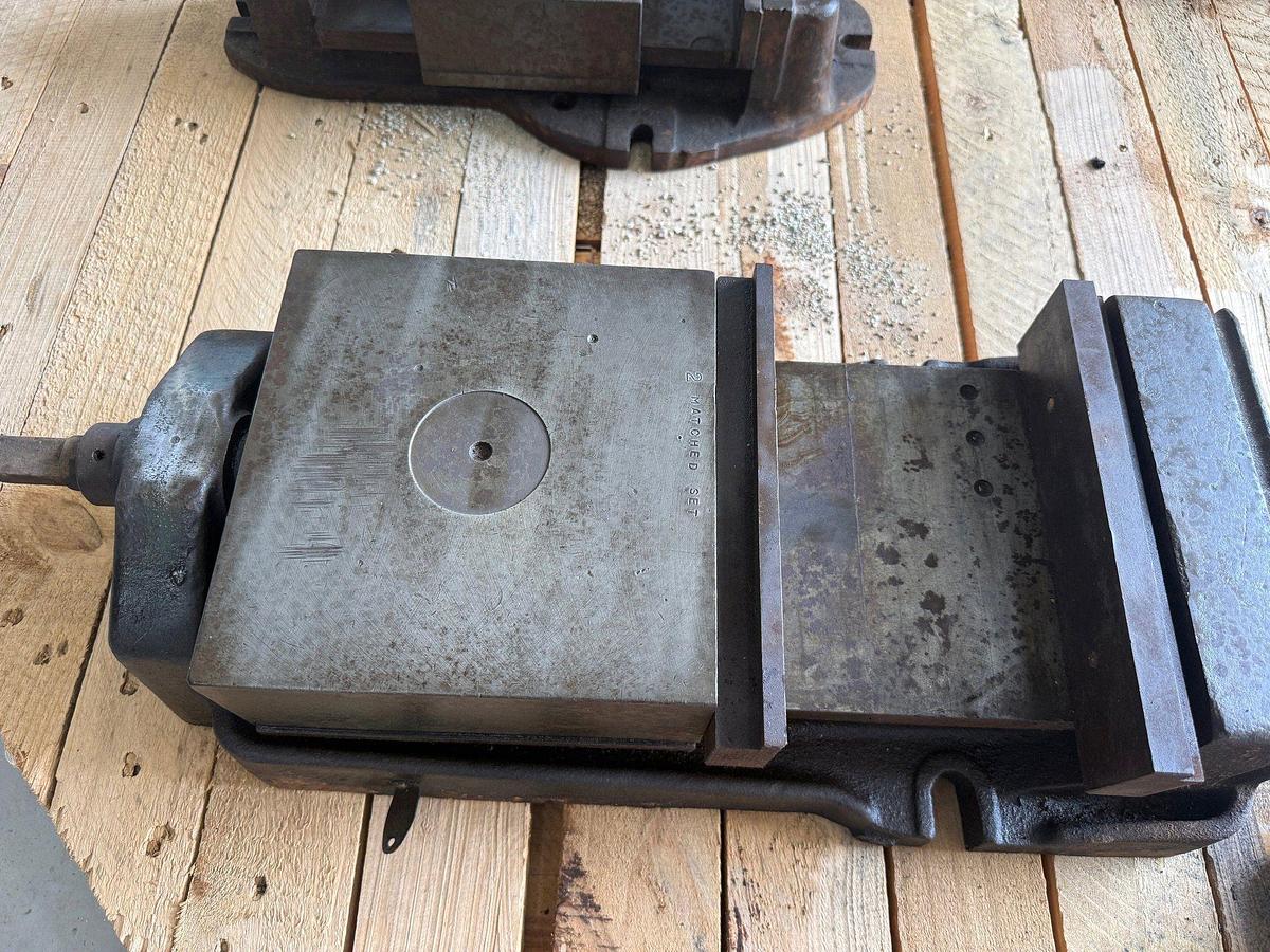Used Pallet of Misc. Precision Machine Vises. (Kurt ANG/LOCK, Wilton, & Related)