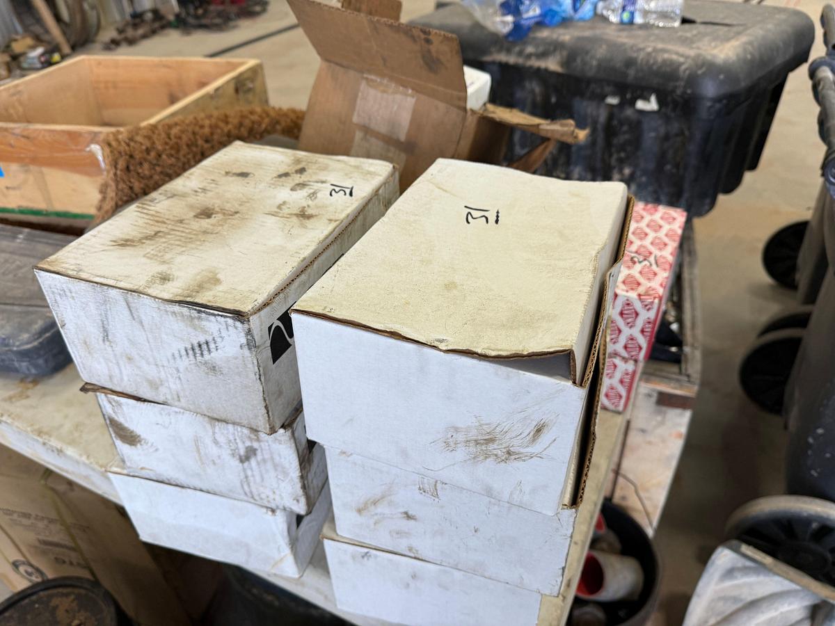 Used (UNUSED) (6) BOXES of TYPE GA OIL SAVER RUBBERS, (3) BOXES CAVINS 2-7/8” & (2) CAVINS 2-3/8” INSERTS, (1) 9” 2-3/8” TUBING WIPER