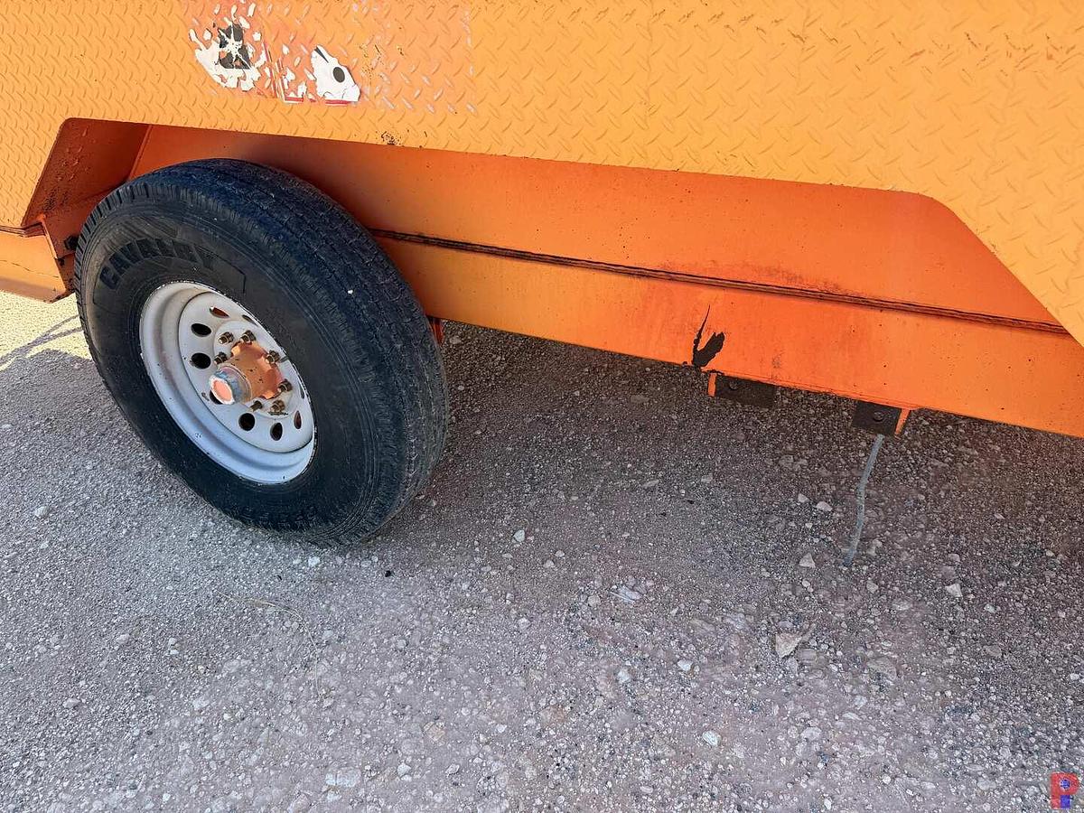 Used VENTURETECH XK-90 POWER SWIVEL UNIT MTD ON 2012 VENTURETECH T/A GOOSENECK TRAILER