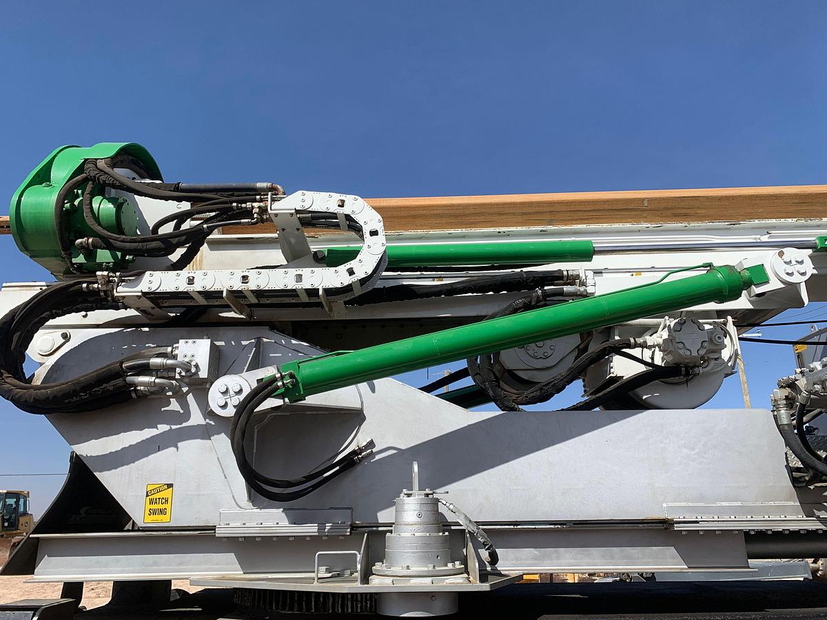 Used SPIRADRILL MHD 80 (REFURBISHED IN 2024) VERTICAL DRILL MTD. ON 2012 KENWORTH T800 TRI AXLE TRUCK