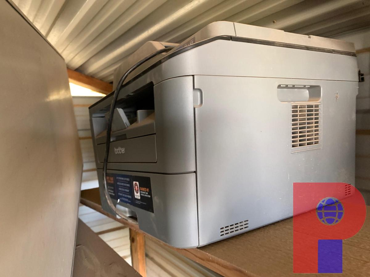 Used (8)FILING CABINETS (2)PRINTERS (1) BACK SEAT