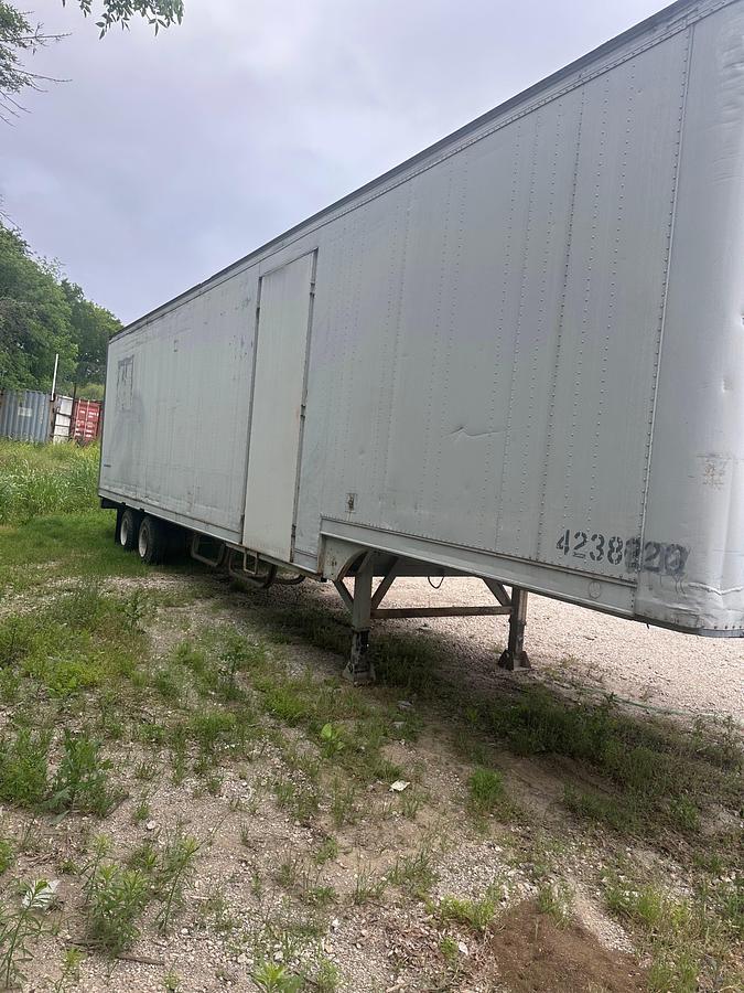 Used 1985 TRAILMOBILE 45' DROP DECK STORAGE TRAILER