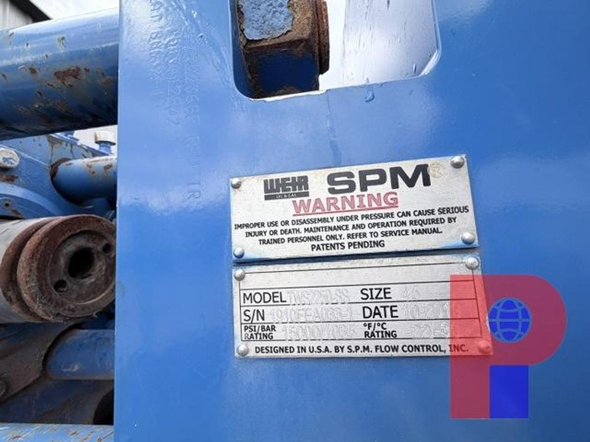 Used 2010 FRC 2250 HP Frac Pump Trailer W/ 2018 Gardner Denver 2250T Pump