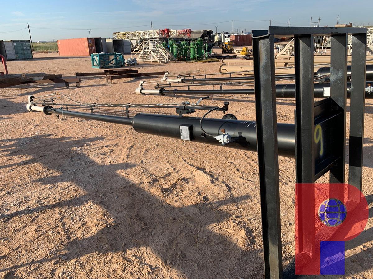 Used 25’  EDGE INDUSTRIES SKIDDED GAS FLARE