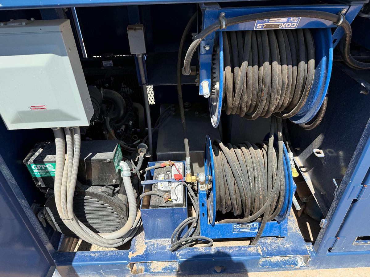 Used SELF CONTAINED 20K WP GREASE INJECTION UNIT COMBO P/B 8.4-KW ISUZU DIESEL GENERATOR