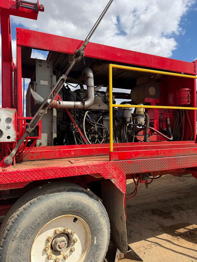 Used Refurbished 1982 Mainland Well Service Rod Rig, (Certified Block, 2025 CAT IV)