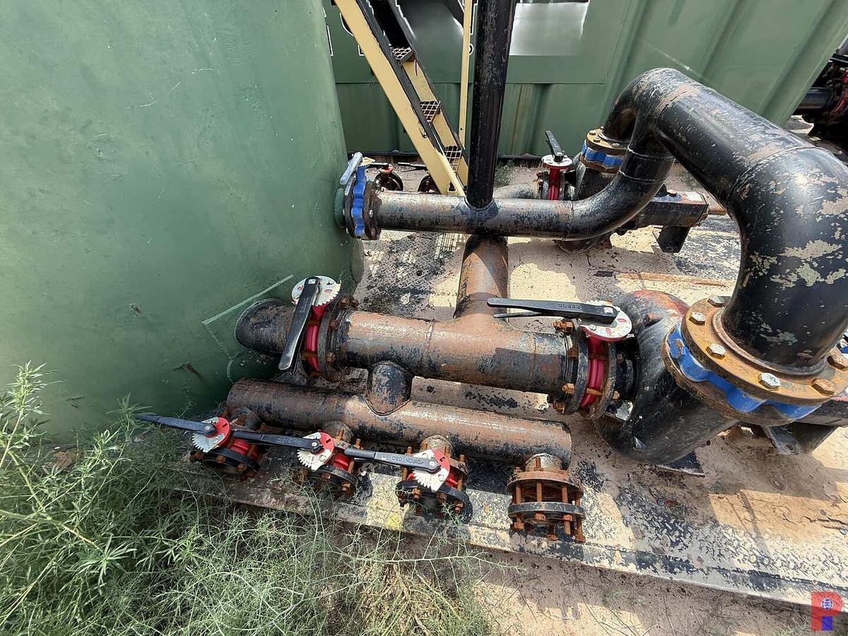 Used 17’L X 7.5’W X 5’H  SGL. COMPARTMENT 90 BBL MIXING TANK