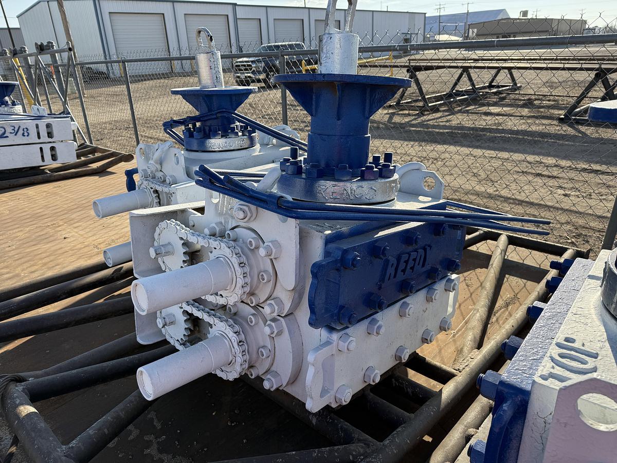 Used 6” REEDY 3M 2-3/8 DBL MANUAL BLOWOUT PREVENTER