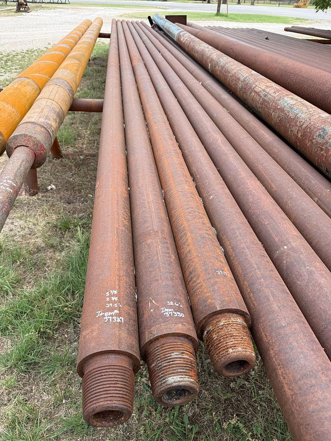 Used 5-7/8”OD x 2-3/8”ID x 38.6’L 4-1/2”XH SLICK DRILL COLLAR