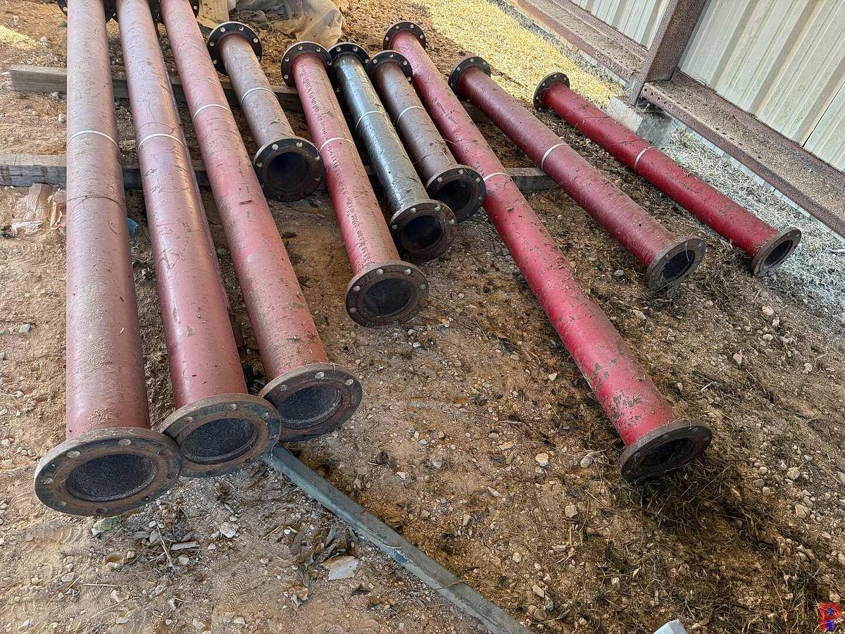 Used (10 JTS) 6” X 4’ - 10’ FLANGED WASH PIPE EXTENSIONS