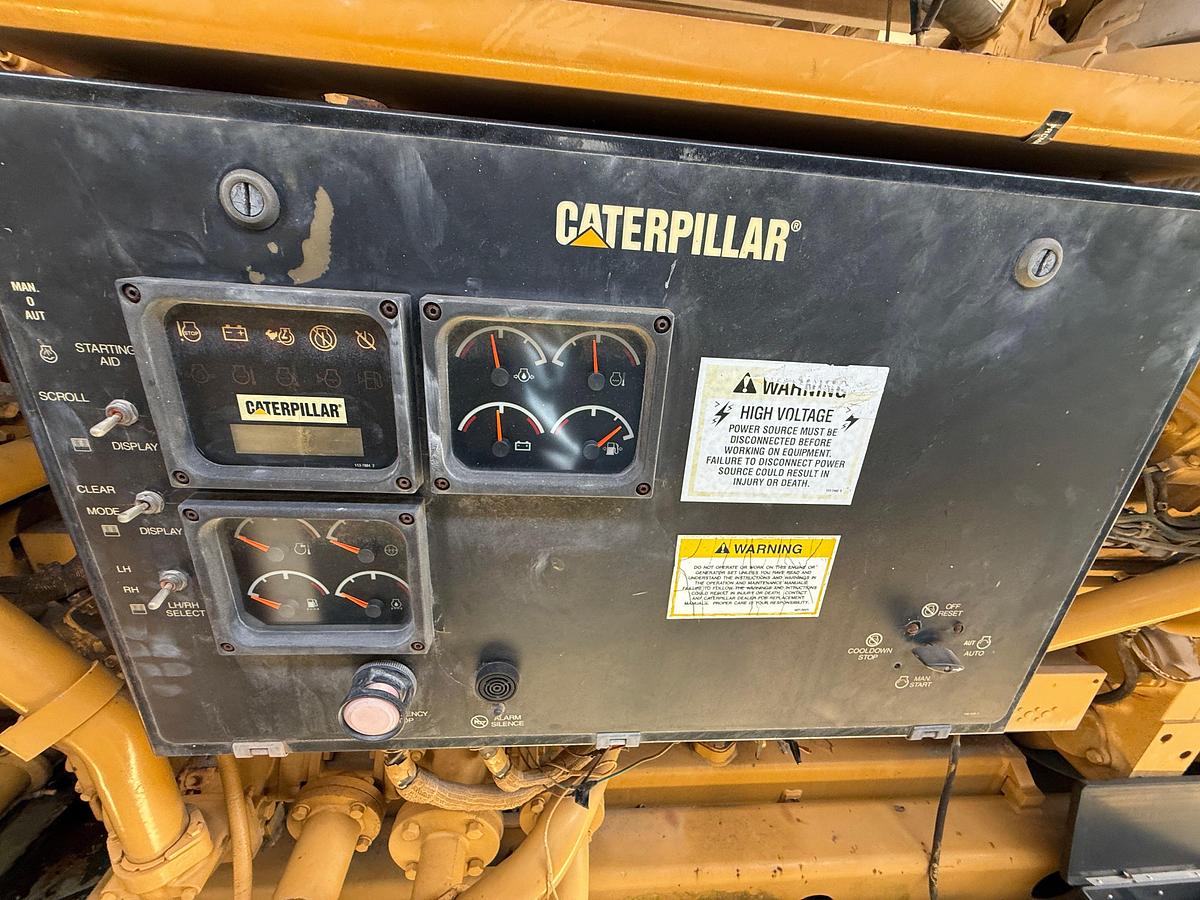 Used KATO 1204-KW DIESEL GENERATOR SET P/B CATERPILLAR 3512B 1621-HP