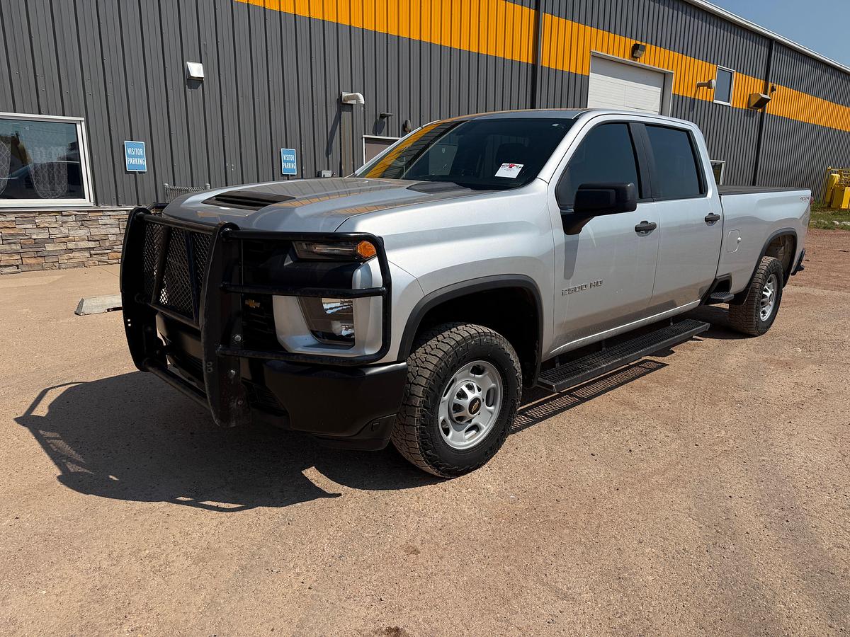 Used 2021 CHEVROLET SILVERADO 2500HD 4X4 CREW CAB PICKUP TRUCK