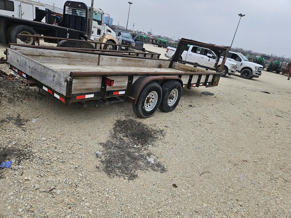 Used 2013 CENTEX 20' T/A GOOSENECK TRAILER