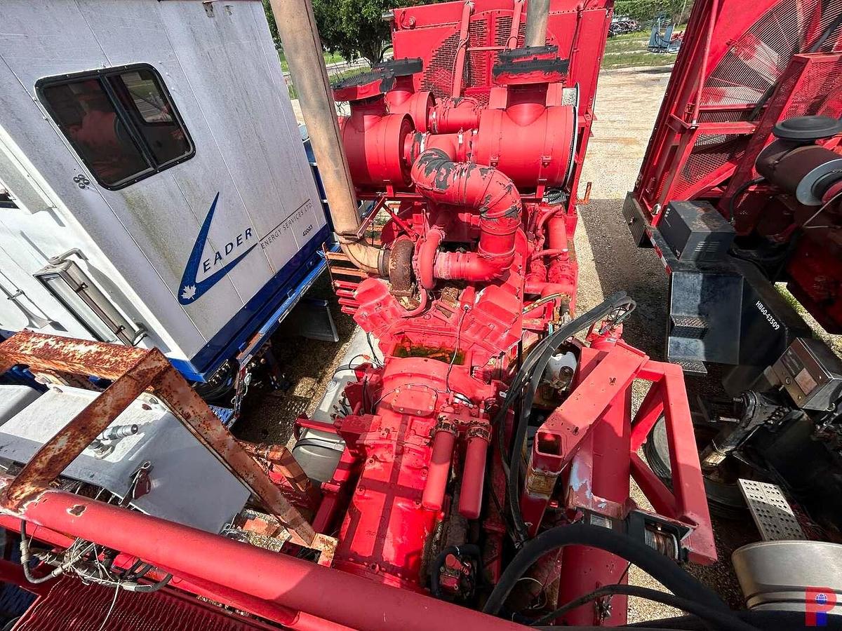 Used OFM 2000 TRIPLEX PUMP DOWN TRAILER P/B CUMMINS