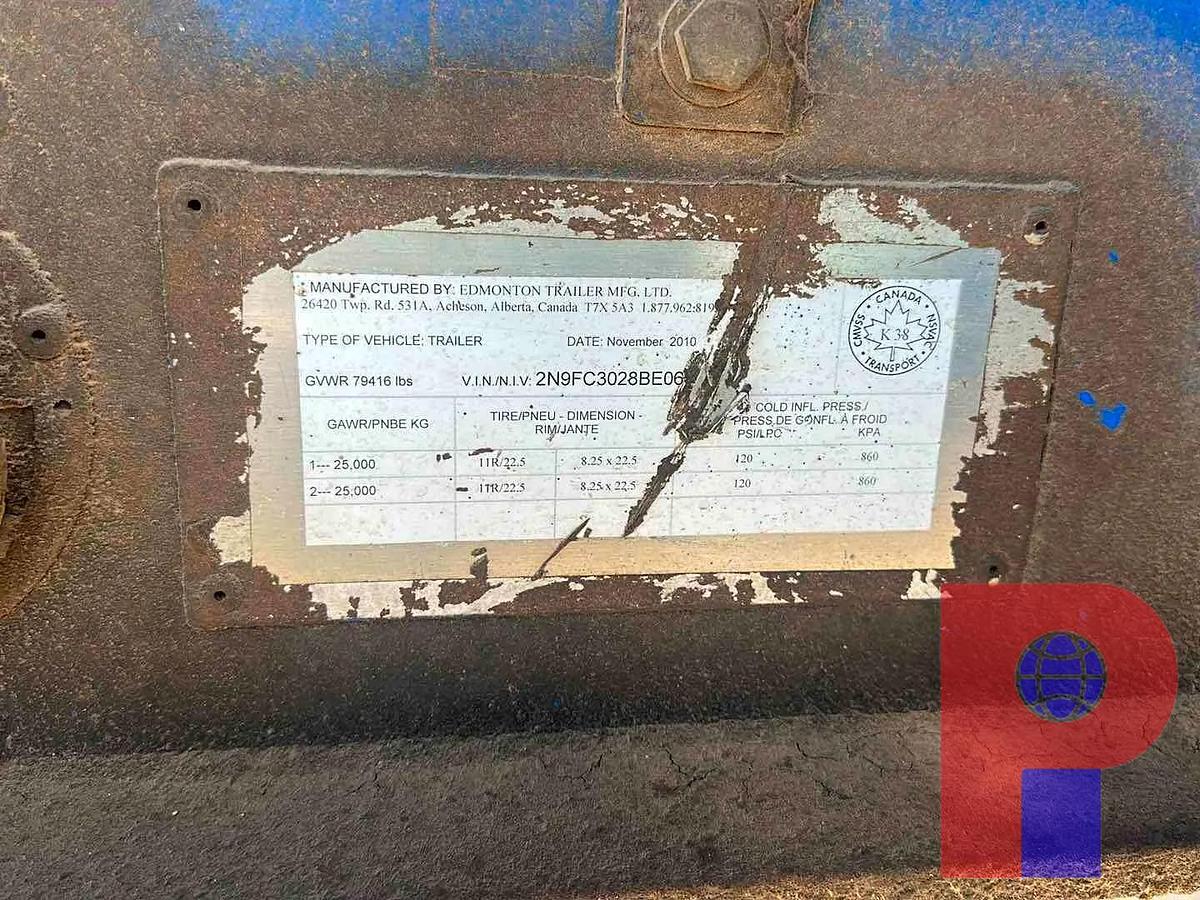 Used 2010 FRC 2250 HP Frac Pump Trailer W/ 2018 Gardner Denver 2250T Pump