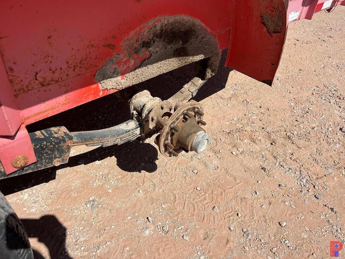 Used 2011 PARKER PERFORMANCE 14’ T/A BUMPER PULL UTILITY TRAILER