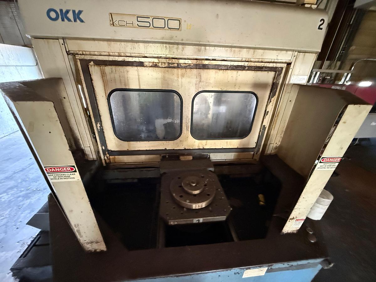Used OKK KCH-500 HORIZONTAL CNC MACHINING CENTER