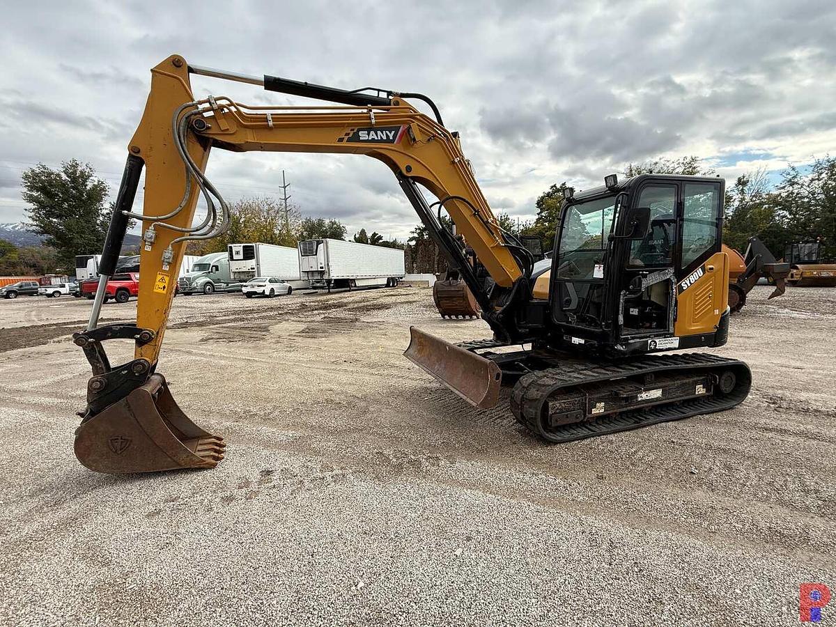 Used 2021 SANY SY80U COMPACT MINI EXCAVATOR