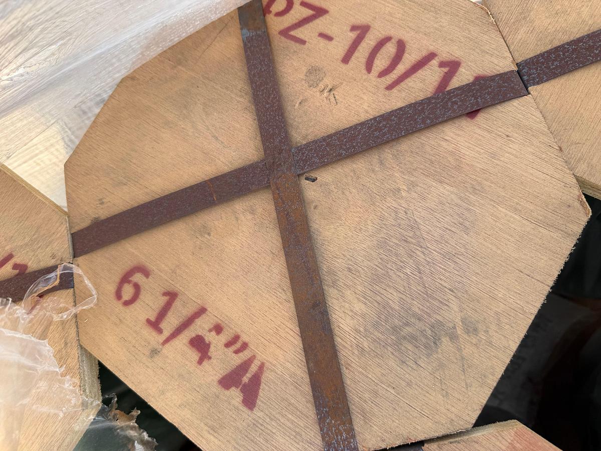 Used PALLET W/ (9) UNUSED PZ-10/11 6-1/4” PUMP LINERS