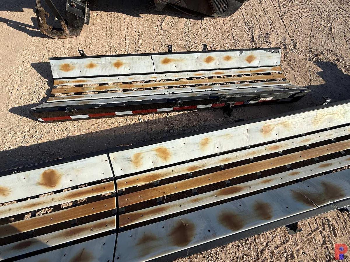 Used (2) 11’ X 3’ HYDRAULIC TILT CONVEYORS, (3) 22’ X 32” CONVEYOR TROUGHS & (2) EXTENSIONS F/ SAND KING