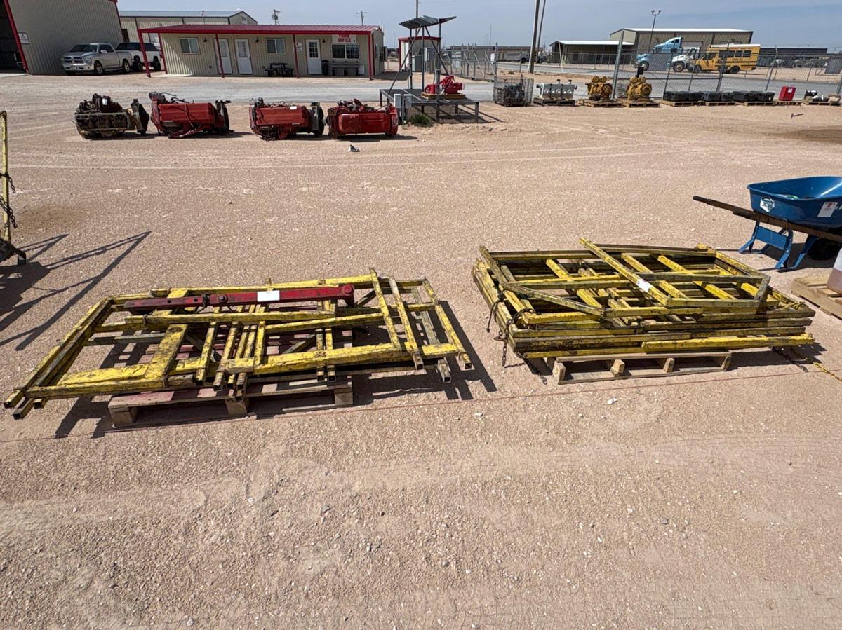 Used (2 pallets) of assorted hand/safety rails