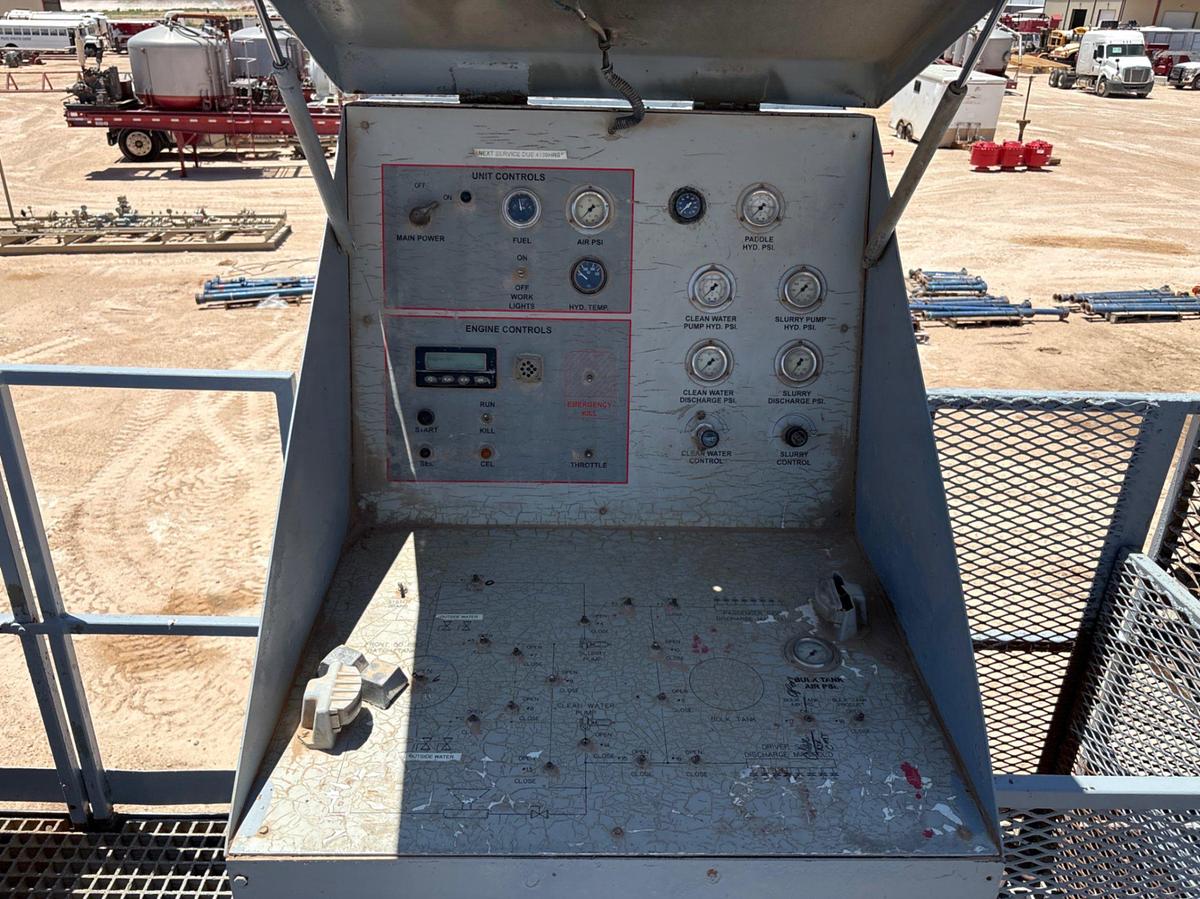 Used Serva t/a cement batch mixing trailer