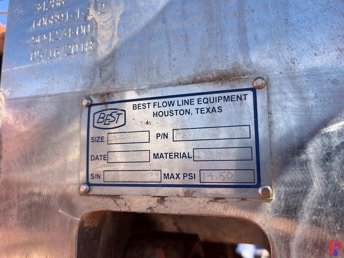 Used 2011 SERVA 3-AXLE TRAILER MOUNTED FRAC PUMP