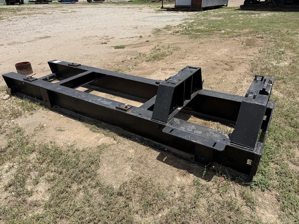 Used (1) 12’L x 4’W ENGINE SKID & (1) 9’L x 6’W SHAKE SKID