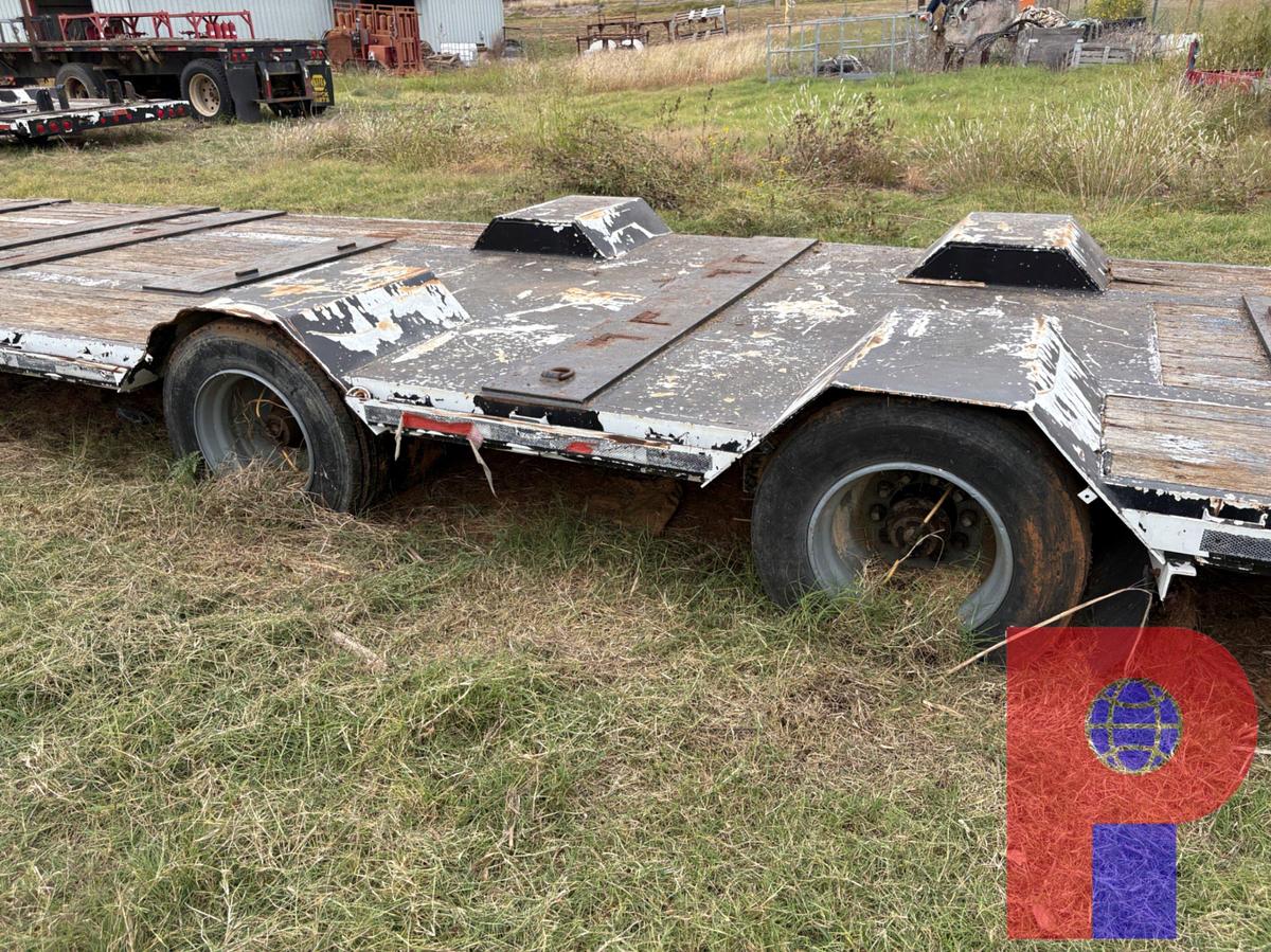 Used 2005 AZTEC TRAILERS 53’ X 102” T/A LOWBOY TRAILER