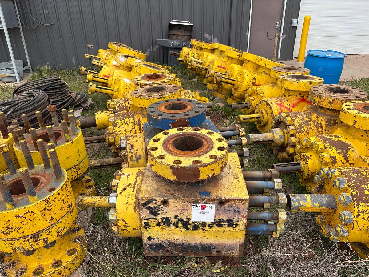 Used (11x$) 7-1/16” 10k frac valves