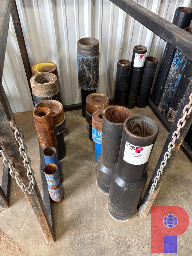 Used (11X$) ASSORTED TOP SUBS, 3-3/4” - 8-1/4”OD