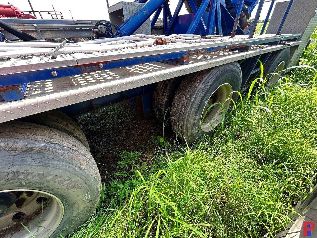 Used 1995 LEADER ENERGY COILED TUBING UNIT ON TRI AXLE TRAILER